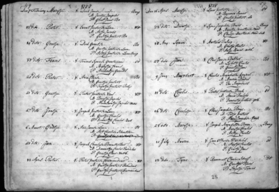 DTB Wervershoof 3. Katholieke doop- en trouwinschrijvingen, 1765-1812./49/