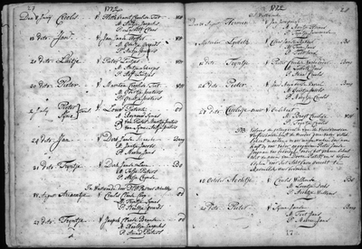 DTB Wervershoof 3. Katholieke doop- en trouwinschrijvingen, 1765-1812./27/