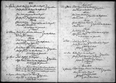 DTB Wervershoof 3. Katholieke doop- en trouwinschrijvingen, 1765-1812./6/