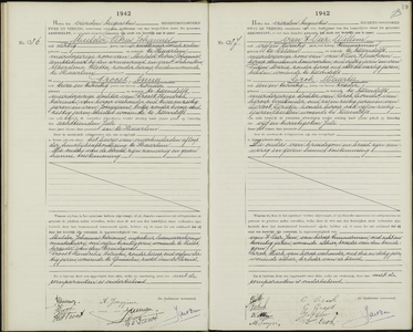 Registers van huwelijksakten en echtscheidingsakten, Burgerlijke stand Assendelft, 1941 jan 7 - 1...//