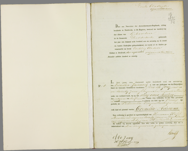 Index op het geboorteregister van de gemeente Ridderkerk, 1871-1872//