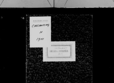 Huwelijksakten van de gemeente Callantsoog, 1904//