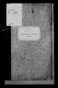 Huwelijksakten van de gemeente Bussum, 1893//