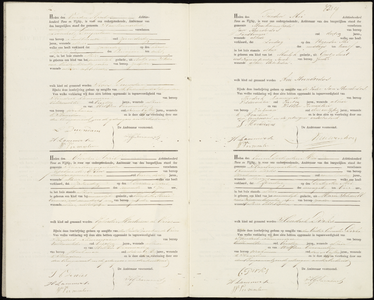 Geboorteakten van de gemeente Haarlemmerliede en Spaarnwoude, 1852//