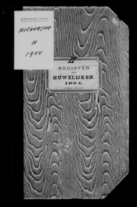 Huwelijksakten van de gemeente Hilversum, 1904//