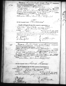 Geboorteakten van de gemeente Velsen, 1843//