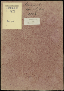 Huwelijksakten van de gemeente Akersloot, 1824//