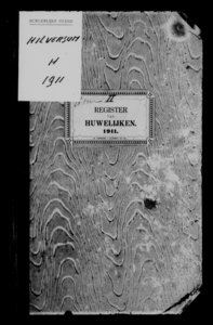 Huwelijksakten van de gemeente Hilversum, 1911//