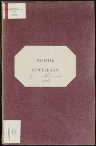 Huwelijksakten van de gemeente Loosdrecht, 1861//