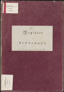 Huwelijksakten van de gemeente Loosdrecht, 1843//