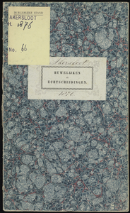 Huwelijksakten van de gemeente Akersloot, 1876//