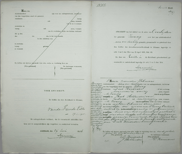 Overlijdensakten van de gemeente Zwaag, 1881//