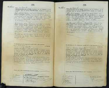 Huwelijksakten van de gemeente Nieuwer-Amstel, 1936//
