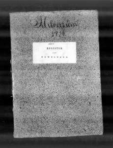 Huwelijksakten van de gemeente Hilversum, 1826//