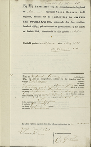 Overlijdensakten van de gemeente Veenhuizen, 1850//