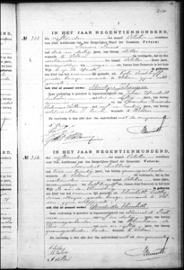 Geboorteakten van de gemeente Velsen, 1900//