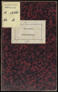 Huwelijksakten van de gemeente Abbekerk, 1898//