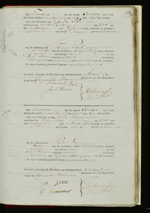 Overlijdensakten van de gemeente Hilversum, 1823//