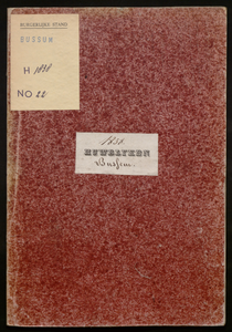 Huwelijksakten van de gemeente Bussum, 1838//