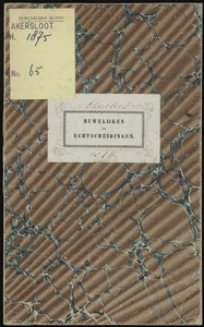 Huwelijksakten van de gemeente Akersloot, 1875//