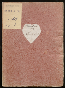 Huwelijksakten van de gemeente Egmond aan Zee, 1819//