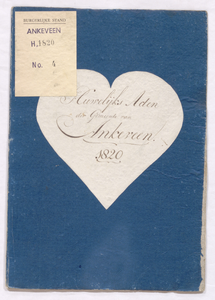 Huwelijksakten van de gemeente Ankeveen, 1820//