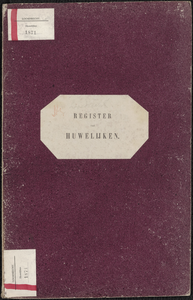 Huwelijksakten van de gemeente Loosdrecht, 1871//