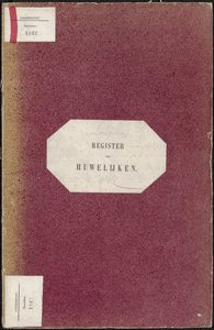 Huwelijksakten van de gemeente Loosdrecht, 1867//