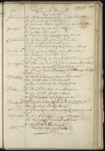 Doopboek van de Nederlands Hervormde gemeente te Haarlem, 1726-1730//