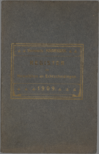 Maarssen 1909//