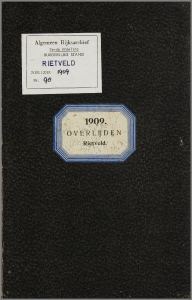 Rietveld 1909//