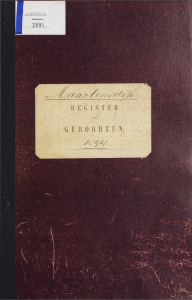 Maartensdijk 1894//