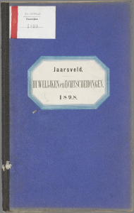 Jaarsveld 1898//
