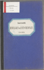 Jaarsveld 1899//