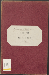 Veldhuizen 1855//