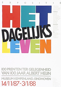 Expositie van 100 prenten ter gelegenheid van 100 jaar Albert Heijn in Museum Kempenland