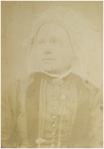 Anna Proenings, geboren te Geldrop 6.12.1863, dochter van Hendrikus Proenings en van Hendrina van Happen trouwde te Mierlo 14.1.1887 met Jacobus Slegers