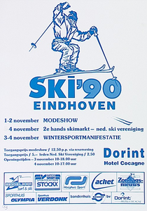 Ski ' 90 met Modeshow, 2e hands skimarkt en Wintersportmanifestatie in Dorint Hotel Cocagne