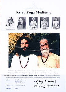Lezing Kriya Yoga Meditatie in het Kriya Yoga Centrum