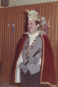 Prins Marini I ( Wijlaars ) van carnavalsvereniging De Meerpoel