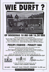 Penalty-dag in het Philips Stadion voor LOOT Project van het St. Joriscollege