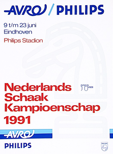 Nederlands Schaakkampioenschap georganiseerd door de AVRO in het Philips Stadion