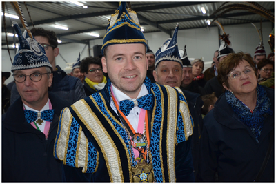 Opening Carnavalshal Budel met Prins Carnaval 2018 - Prins Frank III