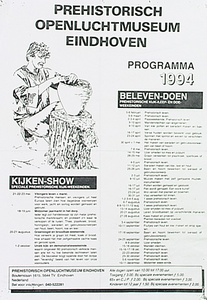 Programma Prehistorisch Openluchtmuseum Eindhoven