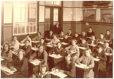 Klassenfoto Lagere school Budel-Dorplein :