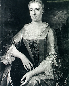 Bruyst Wilhelmina Bruyst, vrouwe van Geldrop, gehuwd met Adrianus van Sprangh