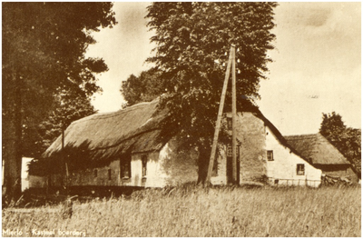 Oud-Kempische boerderij  Kasteelboerderij , gelegen tegenover de vrm. Kasteelpoort van de Heerlijkheid Mierlo. Deze kasteelboerderij is gebouwd ca. 1755 en wordt nog steeds bewoond