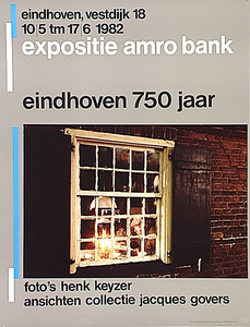 Expositie van foto's in de amro bank in kader van Eindhoven 750
