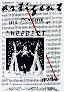 Expositie grafiek van Lucebert bij Galerie Artigent