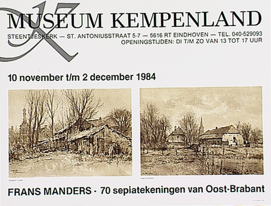 Tentoonstelling Frans Manders in museum Kempenland